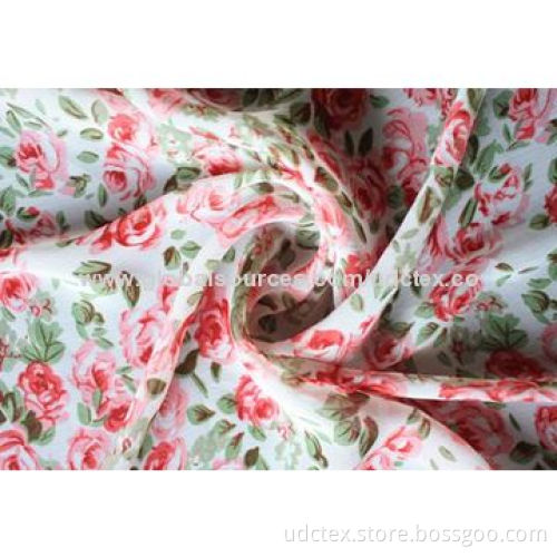 68/75/100/150D Azo-free and Plain-dyed Polyester Chiffon Fabric, Available in White